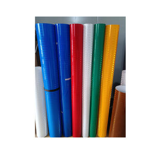 عالية الكثافة المنشورية الاكريليك الصفائح العاكسة ميكروبيسماتيك السلامة على الطرق علامات الفينيل العاكسة واضح - Product Image 5