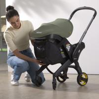 Sac de rangement compatible avec le siège auto pour bébé, sac organisateur en polyester résistant à l'eau et sac à dos portable pour les voyages de bébé
