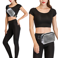 Sacs banane unisexe en PU avec sangle réglable pour le sport, les voyages et les loisirs