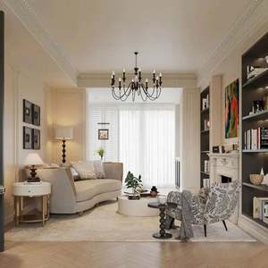 Meubles de salon de style français personnalisés en vente chaude, ensemble de meubles de salon modulaires décoratifs - Product Image 3