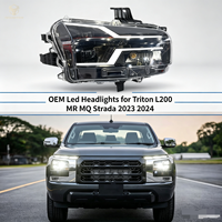 Kit de conversion de carrosserie de camionnette, systèmes d'éclairage, phares LED OEM pour Triton L200 MR MQ Strada 2023 2024