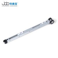 JOB porte suspendue double fermeture en douceur porte coulissante en plastique cylindre amortisseur pour armoire de cuisine