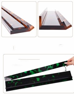 Venta al por mayor: Modernos soportes y empujadores de mahjong de acrílico hechos a mano con imán de diseño festoneado de 20 pulgadas para decoración del hogar - Product Image 6