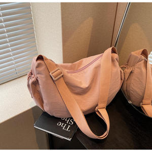 Nouveau sac en toile grande capacité pour femmes, sac bandoulière vintage en toile pour femmes - Product Image 2