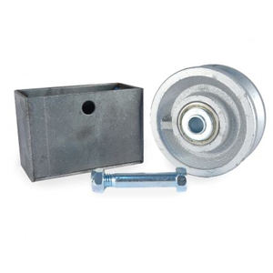 Roulettes de roue à rainure en V <span class=keywords><strong>pour</strong></span> <span class=keywords><strong>porte</strong></span> <span class=keywords><strong>coulissante</strong></span> en acier avec roulement - Product Image 3