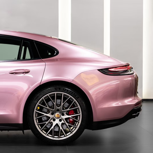 YL alto brillo TPU PET PVC envoltura automotriz película vinilo más vendido envoltura de coche rosa con función de cambio de Color para el cuerpo - Product Image 4