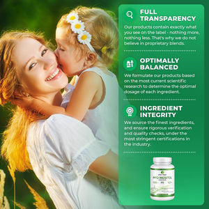 Natural Myo-<strong>Inositol</strong> <strong>Powder</strong> with Free Scoop 12.9oz Non-GMO Gluten-Free OEM Private Label Available Supply Vegan Kosher - Product Image 3