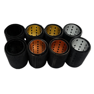 Outils et accessoires de coiffure Rouleaux à boucles en aluminium 50*90mm 60*90mm Pinces à cheveux à rouleaux en métal Rouleaux à cheveux <span class=keywords><strong>velcro</strong></span> personnalisés - Product Image 4