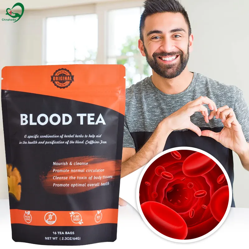 Chinaherbs Hot selling blood cleansing herbal tea pressure sugar balance cleanse the body tissues of toxin