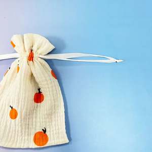 Bolsa de Algodón Reciclable para Accesorios de Cuidado de la Piel, Perfume, Crema para Ojos, Lápiz Labial y Artículos de Primera Necesidad - Product Image 6