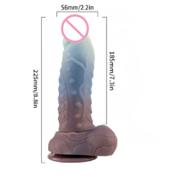 Körpersicherer Phthalatfreier LSR Spezialform-Dildo Vibrierend Teleskopisch Beheizbar |   IPX7 Wasserdicht Realistisch Anpassbar Leistungsstark