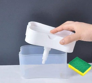 Distributeur de savon pour les mains en ABS moderne pour cuisine, avec fonction mousse et fonction de pression, modèle Libert K-3 - Product Image 2