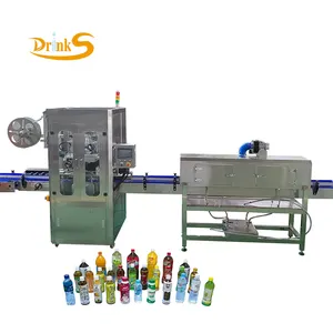 Plastic/Glass/pet Bottles Shrinking Sleeve Labeling Machine High Quality Factory Price