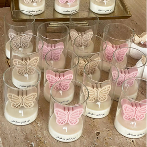 AIKUN Luxury Soy Wax Label Customization Butterfly Creative Scented <b>Candles</b> for Home Decoration Aromatherapy - Product Image 4