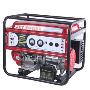 Đáng tin cậy duy nhất giai đoạn 5KW 6KW 7kW 5KVA 6KVA 7KVA điện bắt đầu xách tay xăng/Máy phát điện diesel - Product Image 2