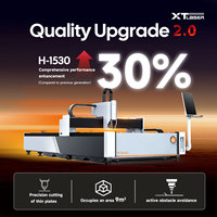 XTLASER Découpe de précision rapide 1500*3000mm 3000w 6000w Machine de découpe laser en métal pour l'industrie de transformation de l'acier