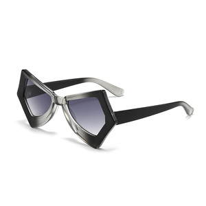 New Coming Fashion Irregularity PC Frame Unisex <b>Sunglasses</b> with Custom Logo UV400 Protection 10 Colors Available Fast Delivery - Product Image 4