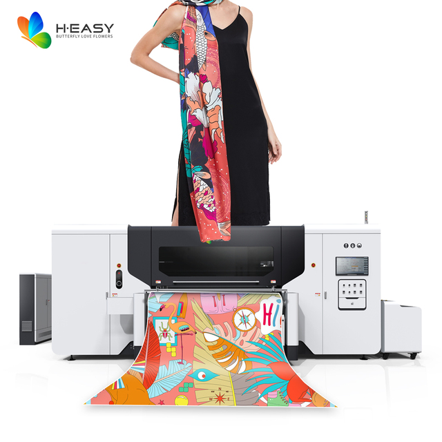 Industrial Digital Textile Printers Direct to Fabric 8 Heads Cotton Fabric Printer Polyester Printer