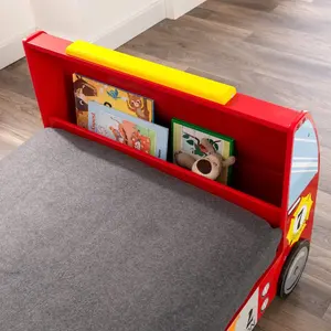 Camión de bomberos para niños, cama para niños, camas para adolescentes, cuna para bebés, muebles para niños, muebles para niños - Product Image 6