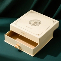 Cartón corrugado de moda de gama alta personalizado para embalaje de ropa de perfume, con caja de regalo de laminación mate y en relieve