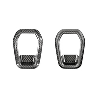 Shasha 2024 pour Ford Mustang GT S650 accessoires intérieurs en Fiber de carbone cadre de poignée de siège accessoires de voiture extérieurs