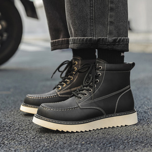 Nouvelles Bottes <span class=keywords><strong>de</strong></span> Travail 2025 à Prix Usine, <span class=keywords><strong>Goodyear</strong></span> Welt, Résistantes à l'Eau et Antidérapantes, Chaussures <span class=keywords><strong>de</strong></span> Sécurité pour la Nouvelle Conception <span class=keywords><strong>de</strong></span> Vêtements <span class=keywords><strong>de</strong></span> Protection - Product Image 3