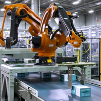 Robot de palettisation haute vitesse, charge utile 40 kg, portée 2091 mm, KUKA KR 40 PA pour une automatisation efficace de la fin de ligne, bras de robots industriels
