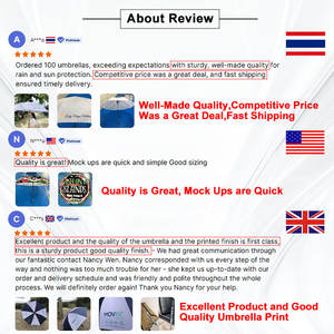 Parapluie de golf droit de luxe de grande <span class=keywords><strong>taille</strong></span> <span class=keywords><strong>27</strong></span> <span class=keywords><strong>pouces</strong></span>, ouverture automatique, logo personnalisé, coupe-vent, manche incurvé en bois - Product Image 5