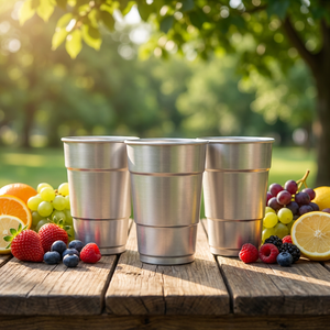 Mug de camping jetable en acier inoxydable 500 ml, style 2025, réutilisable pour boissons froides, café, bière, eau, idéal pour les fêtes en extérieur - Product Image 6