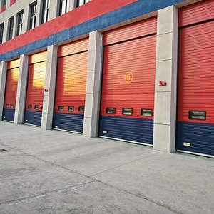 Chine prix d'usine personnalisé automatique économique certification CE porte sectionnelle aérienne en aluminium - Product Image 4