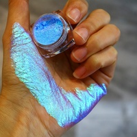Poudre de fard à paupières multichrome effet caméléon, pigment libre, brillante et changeante de couleur, maquillage pour les yeux