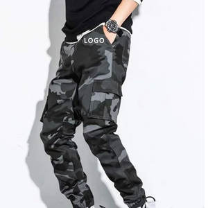 Joggers personalizados para hombre, pantalones <span class=keywords><strong>de</strong></span> camuflaje para hombre, pantalones cargo con múltiples bolsillos - Product Image 2