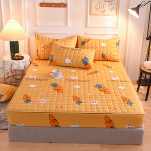 <span class=keywords><strong>Funda</strong></span> protectora <span class=keywords><strong>de</strong></span> colchón con estampado <span class=keywords><strong>de</strong></span> sábanas acolchadas, juego <span class=keywords><strong>de</strong></span> colcha fija, <span class=keywords><strong>funda</strong></span> <span class=keywords><strong>de</strong></span> cama ajustada - Product Image 2