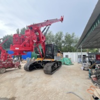 Machine de forage rotative SANY SR155 d'occasion, équipement de pieutage de fondations pour la construction