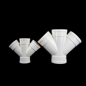 Nhà máy trực tiếp áp lực cao linh hoạt uPVC y-cross phù hợp ống nước dễ dàng-cài đặt chất lượng sự lựa chọn cho hệ thống thoát nước <span class=keywords><strong>Made</strong></span> Trung Quốc - Product Image 4