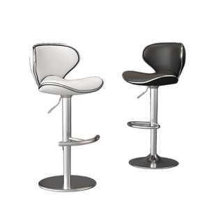 Ekintop <b>Bar</b> <b>Stools</b> Height <b>Adjustable</b> Swivel Modern Minimalist Design For Home <b>Bar</b> Counter Use - Product Image 2