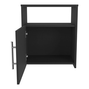 HMS 23 \ "moderno legno nero comodino MDF pannello camera da letto mobili per uso domestico per camera da letto soggiorno sala da pranzo - Product Image 3