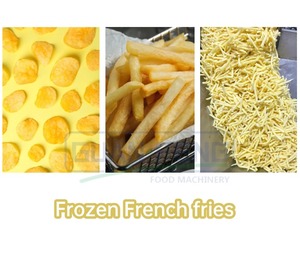 Guanfeng Automatic Fluidized IQF Freezer for Potato and French Fries/Chips Processing Line Quick-frozen French Fries Line - Product Image 3