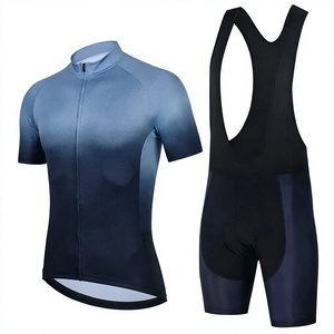 Conjunto de Jersey de Ciclismo para Hombre de Calidad Premium al por Mayor, con Degradado, Manga Corta, Culotte con Tirantes, Transpirable, Kit de Ciclismo 2026 - Product Image 5