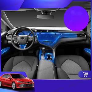 Film anti-rayures pour tableau de bord Toyota Camry 5e, 1 rouleau, autocollant de protection, pour l'intérieur de la voiture, écran de navigation GPS, en TPU - Product Image 2