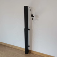 Nouvelle table pliante murale intelligente à hauteur réglable par vérin à gaz, design populaire, écologique et ergonomique, pour usage commercial
