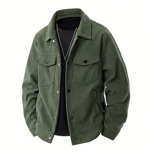 Chaqueta <span class=keywords><strong>de</strong></span> Moda Casual con Solapa <span class=keywords><strong>de</strong></span> Pana, Estilo Nuevo <span class=keywords><strong>de</strong></span> Primavera y Otoño, Diseño <span class=keywords><strong>de</strong></span> Logotipo Personalizado OEM - Product Image 4