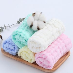 Asciugamani per coperte per bambini morbidi e traspiranti in mussola di lusso a 6 strati 25x25cm asciugamano da bagno per bambini in mussola di cotone 100% - Product Image 1