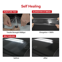 Film de protection de peinture (PPF) auto-cicatrisant pour Tesla Model Y, pré-découpé, compatible avec les logiciels, rouleau de film PPF, support OEM du fabricant