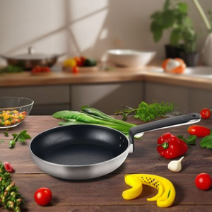 Padella Garinox da 10 pollici antiaderente in acciaio inossidabile per uso su piano cottura - Product Image 3