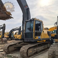 Excavatrice Volvo EC210B d'occasion économique, modèles EC240, EC290, EC140, pour projets d'infrastructure, grande disponibilité en entrepôt
