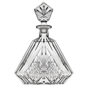 Carafe à <span class=keywords><strong>whisky</strong></span> pour spiritueux, <span class=keywords><strong>scotch</strong></span>, bourbon ou vin, Irish Cut Triangular - 750 ml - Product Image 3