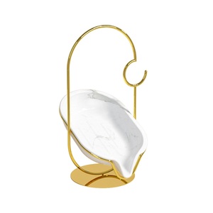 Jabonera Moderna de Acero Inoxidable de Lujo Ligero con Drenaje, Montaje en Pared Impermeable para Baño de Hotel, Almacenamiento de Alta Gama sin Perforaciones - Product Image 5