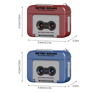 Mini Grabadora de Casete Retro Clásica Creativa, Reproductor de Música con Llavero, Funciona con Pilas - Product Image 2