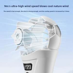 Ventilador de Mano con Forma de Balón de Fútbol para la Copa Mundial de Fútbol 2026, Recargable por USB y con 5 Velocidades - Product Image 5